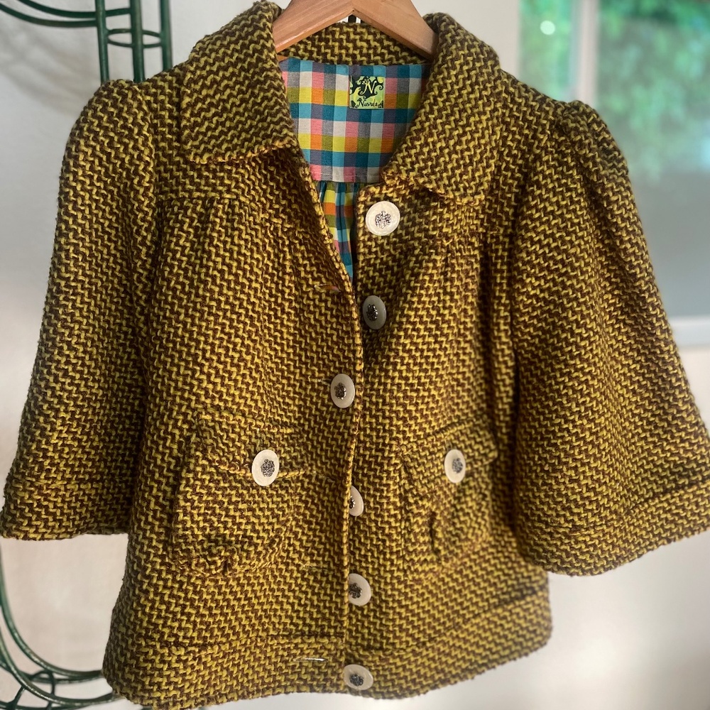 Vintage women's jacket by Nuvula